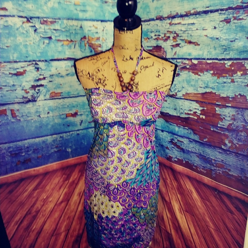 Cristina Love halter dress size small